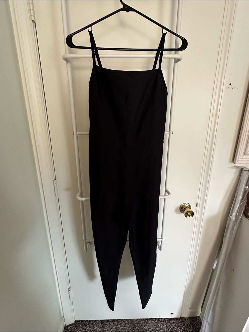 Women's Black Sleeveless Jumpsuit
